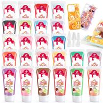 Kit de cola cremosa ColoPlay Chantilly 50g x 24 com 36 pontas Kit de cola cremosa ColoPlay Chantilly 50g x 24 com 36 pontas