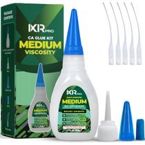 Kit de cola ixirpro CA de média viscosidade 50 mL de cianoacrilato