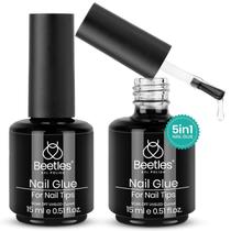 Kit de cola para unhas e gel base Beetles Gel Polish 5 em 1 30 mL Kit de cola para unhas e gel base Beetles Gel Polish 5 em 1 30 mL