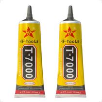 Kit De Cola T7000 110ML Liquida Alta Adesão Durabilidade Multiuso Profissional Preta