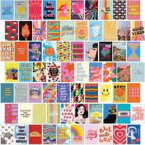 Kit de colagem de parede Fardes Indie Aesthetic Pictures 70 unidades Kit de colagem de parede Fardes Indie Aesthetic Pictures 70 unidades