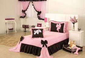 Kit de Colcha Meg Solteiro 03 Peças - Deccoralle
