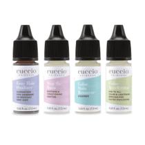 Kit de coleção de cuidados com o cabelo Cuccio Try Me com Stop The Burn 7mL Kit de coleção de cuidados com o cabelo Cuccio Try Me com Stop The Burn 7mL