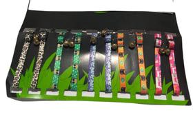 Kit De Coleiras Para Gatos Coloridas Com 10 Unidades