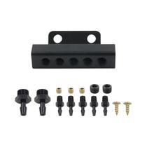 Kit De Coletor De Admissão De 5 Portas Para Carro Com Válvula De Alívio De Pressão De Turbo Kit De Coletor De Admissão De 5 Portas Para Carro Com Válvula De Alívio De Pressão De Turbo