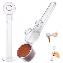 Kit de colher medidora de café com funil 2 colheres de sopa 51 mm com compactador Zsdoue