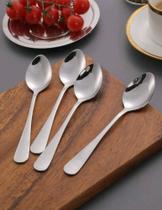Kit de colheres de mesa/sopa 6 peças utensílios para cozinha - Filó modas