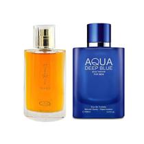 Kit de Colônia AFLUXE Choco Musk & Aqua Deep Blue 150ml