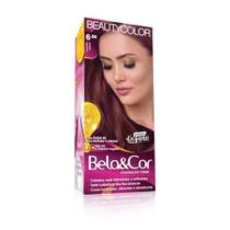 Kit de Coloração Bela&Cor - 6.66 Vermelho Intenso - 45g + 67,5ml Kit de Coloração Bela&Cor - 6.66 Vermelho Intenso - 45g + 67,5ml