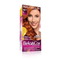 Kit de Coloração Bela&Cor - 76.44 Ruivo Natural com Tratamento Kit de Coloração Bela&Cor - 76.44 Ruivo Natural com Tratamento
