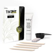 Kit de coloração de cabelo Godefroy desenvolvido pela Henna Jet Black 4 Apps