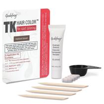 Kit de coloração de cabelo Godefroy Spot Coloring, pequenas áreas, castanho