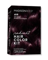 Kit de coloração de cabelo Madison Reed Radiant 4VR Darkest Cool Sangria