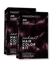 Kit de coloração de cabelo Madison Reed Radiant 4VR Darkest Cool Sangria