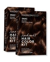 Kit de coloração de cabelo Madison Reed Radiant 5NAC Dark Chocolate Brown Kit de coloração de cabelo Madison Reed Radiant 5NAC Dark Chocolate Brown