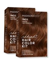 Kit de coloração de cabelo Madison Reed Radiant 7NCG Light Golden Red Kit de coloração de cabelo Madison Reed Radiant 7NCG Light Golden Red
