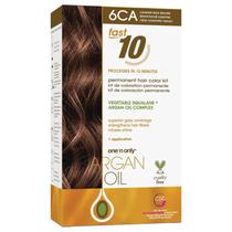Kit de coloração de cabelo one 'n Only Argan Oil Fast 10 6CA Caramel
