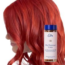 Kit de coloração de cabelo Salon Permanent Dark Blonde Intense Red 7RR