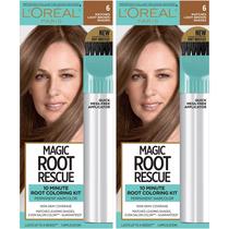 Kit de Coloração L'Oréal Paris Magic Root Rescue - 6 Light Brown
