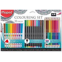 Kit de Coloração Maped Color Peps e Graph Peps 33 Peças