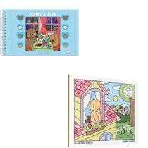 Kit de colorir Comfy and Cozy Blue + Do dia para a noite (Day to night)