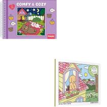 Kit de colorir Comfy and Cozy Purple + Do dia para a noite (Day to night)