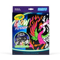 Kit de Colorir Crayola Glow Fusion com 3 Canetas Glow Kit de Colorir Crayola Glow Fusion com 3 Canetas Glow