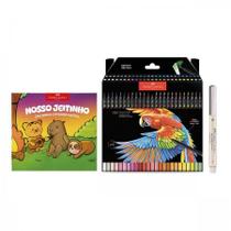 Kit de Colorir Criativo SuperSoft 100 cores