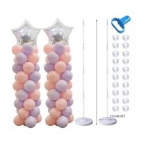 Kit de coluna de balão TOPINCN Decoração de torre de balão de plástico