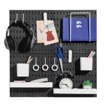 Kit de combinação Pegboard Keepo Pegboard 56x56cm preto