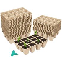 Kit de Comenzar Semillas Biodegradable GROWNEER con 432 Celdas