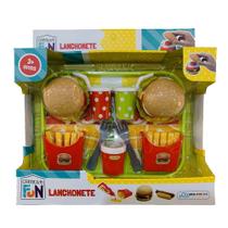 Kit de Comidinhas de Lanchonete - Creative Fun MULTIKIDS