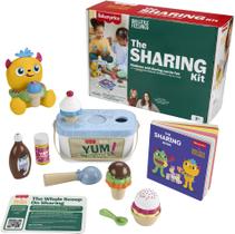 Kit de compartilhamento Toy Fisher-Price Big Little Feelings de 18 peças Kit de compartilhamento Toy Fisher-Price Big Little Feelings de 18 peças