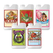 Kit de Complementação Advanced Nutrients - B52, Big Bud, Bud Candy, Bud Ignitor, Overdrive