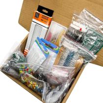 Kit De Componentes Eletrônicos Ultimate Edition 2110PCS: Capacitores, Resistores, LED, Placa PCB, Kit De Componentes Eletrônicos Ultimate Edition 2110PCS: Capacitores, Resistores, LED, Placa PCB,