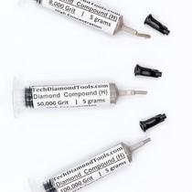 Kit de compostos para polimento de diamante TechDiamondTools 3x5g 8000-100000 Grit