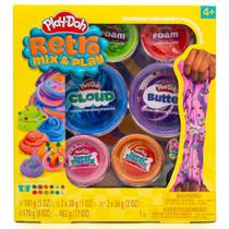 Kit de compostos perfumados Play-Doh Retro Mix & Play, 482 g