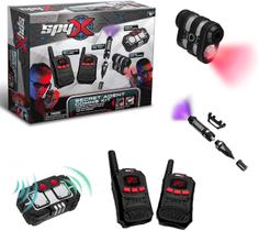 Kit de Comunicação Agente Secreto SpyX com 4 Ferramentas para Brincar de Espião Kit de Comunicação Agente Secreto SpyX com 4 Ferramentas para Brincar de Espião