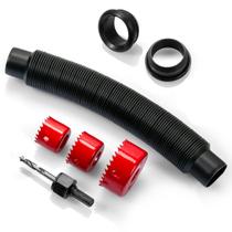 Kit de Conector de Mangueira para Barril de Chuva XCWT com Serra Copo e Juntas Kit de Conector de Mangueira para Barril de Chuva XCWT com Serra Copo e Juntas