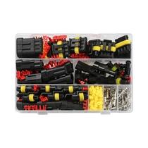 Kit De Conectores Automotivos Impermeáveis 240/352/708/1004 Peças Macho E Fêmea Par Terminal Chicote Kit De Conectores Automotivos Impermeáveis 240/352/708/1004 Peças Macho E Fêmea Par Terminal Chicote