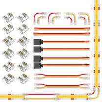Kit de conectores BTF-LIGHTING FCOB 10 mm 3PIN JST com fio