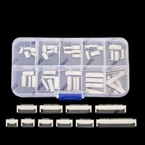 Kit De Conectores De Cabo FPC FFC Tipo Flip Com Soquete Inferior De 0,5mm De Passo, 50 Peças, De 6P