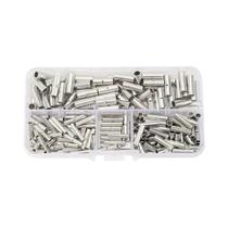 Kit De Conectores De Cobre Estanhado De 200 Peças Para Fios AWG 22-16, 16-14, 12-10, Terminais De Kit De Conectores De Cobre Estanhado De 200 Peças Para Fios AWG 22-16, 16-14, 12-10, Terminais De