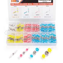 Kit de conectores de fio de vedação de solda HKS 300PCS 26-10 AWG