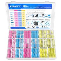 Kit de conectores de fio Kuject 540PCS termorretrátil à prova d'água Kit de conectores de fio Kuject 540PCS termorretrátil à prova d'água