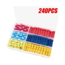 Kit De Conectores De Fios T Tap 60-480PCS Terminais De Conexão Rápida 22-10 AWG Desconexão Elétrica Kit De Conectores De Fios T Tap 60-480PCS Terminais De Conexão Rápida 22-10 AWG Desconexão Elétrica