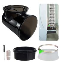 Kit de conectores de mangueira de ventilação do secador, cotovelo de 90 graus CAT SO RICH