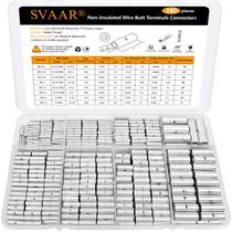 Kit de conectores de topo SVAAR 380PCS não isolado para 26-6 AWG Kit de conectores de topo SVAAR 380PCS não isolado para 26-6 AWG