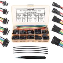 Kit de conectores elechawk SM 2,5 mm macho fêmea com cabos 90 unidades