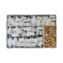 Kit De Conectores Elétricos Para Carros E Motos, Terminais Macho E Fêmea De 2.8mm, 2, 3, 4, 6, 9